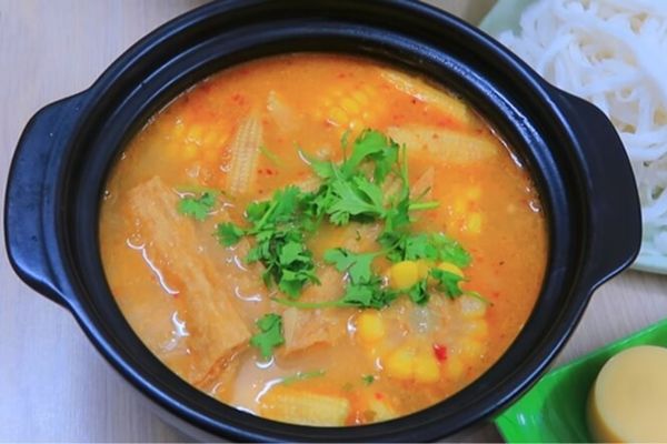 Cách nấu lẩu chao chay béo thơm đậm đà độc đáo cach nau lau chao chay 3