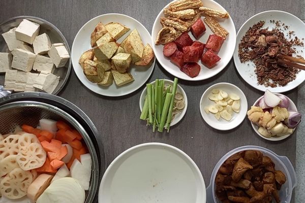 Cách nấu lẩu dê chay thanh đạm ngon lạ phù hợp người ăn kiêng cach nau lau de chay 1