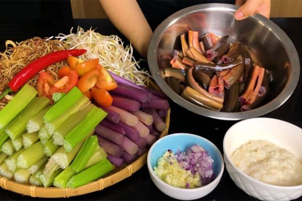 Cách nấu lẩu lươn mẻ chua dịu ngon bổ dưỡng dễ ăn cach nau lau luon me 1