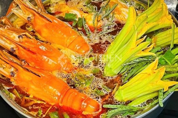 cach nau lau tom cang 2